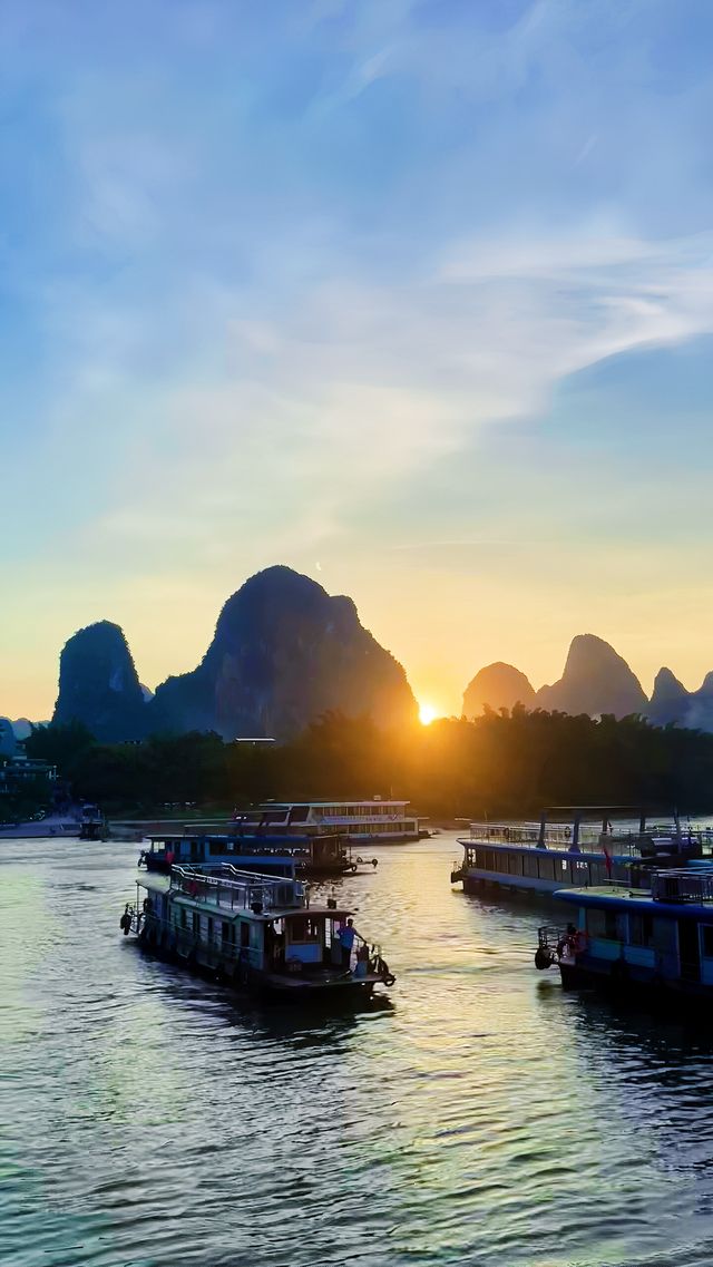 為了這張相片，我專程去了一趟漓江，真的很驚艷到我了