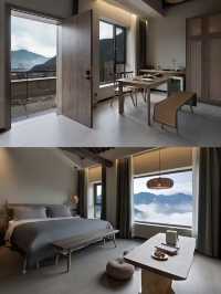 春櫻漫山，住進雲霧桃源（間民宿，世外桃源）