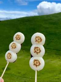 夏日限定 抹茶味兒大室山
