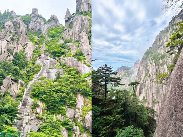 輕鬆征服小天都峰