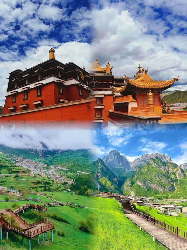 甘南嘅美在於沿途不經意嘅風景