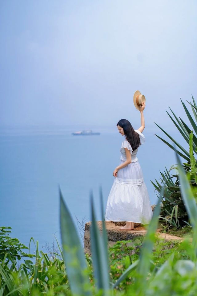 涠洲島最成功的一次春夏懸崖花園