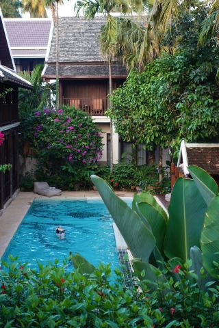 Laos · Luang Prabang: Staying in a World Heritage Hotel, Breathtakingly Beautiful