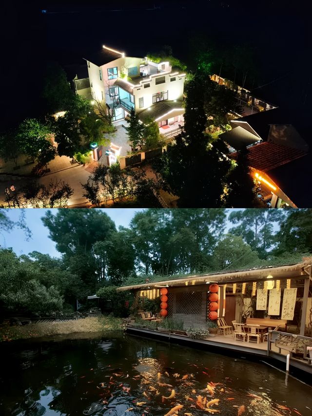 彭州寶藏民宿｜蘭若青田居，住進山水畫裡！