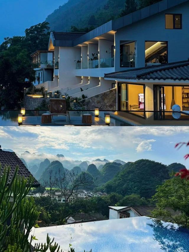 貴州萬峰林！！躺看山水好staycation！