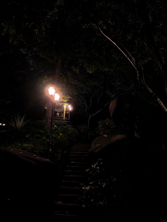 夜遊漳州古城中山公園
