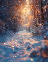 【雪域仙境】潔白積雪的溫柔觸感