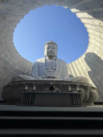 札幌頭大佛獨特景觀