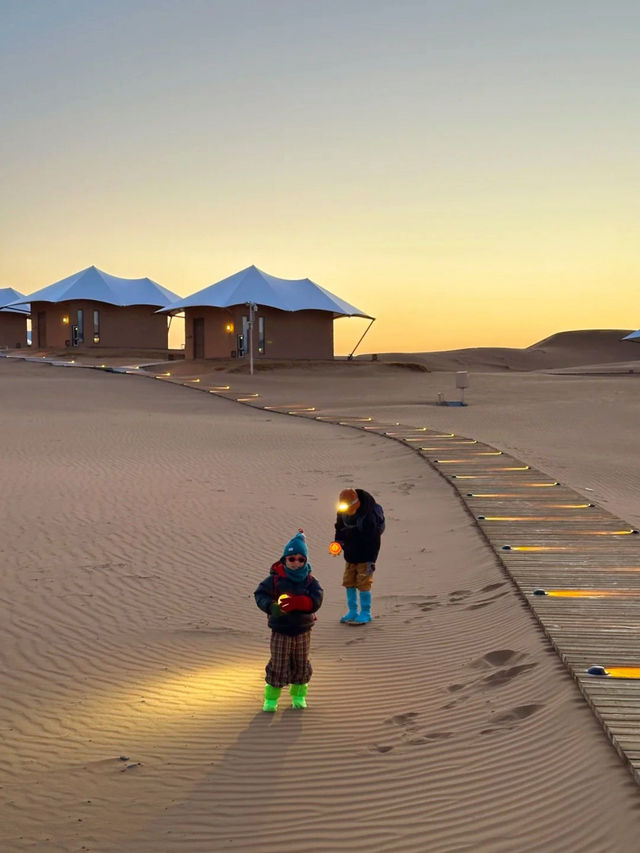 冬天帶娃來寧夏的都是勇士 冬天帶娃來寧夏的都是勇士