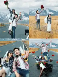 青海婚紗照八服八造+底片全送!備婚必看