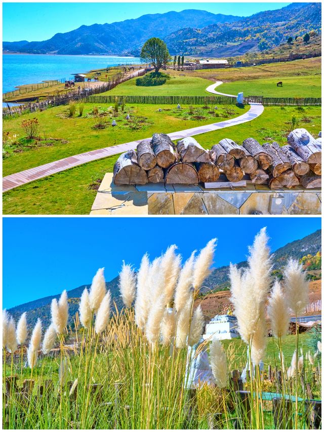 雪山下的慢生活