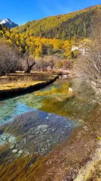 冬季川西四姑娘山稻城亞丁