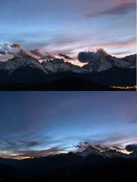 在梅里雪山腳下,等一場沒有盡頭的日落。