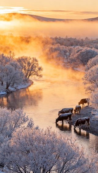 Зимняя поездка в Хулунбуир | Отправьтесь в удивительный мир льда и снега в лесу и на снежном поле