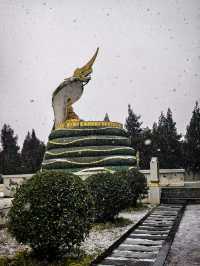 冬日限定版龍門石窟|白雪皚皚下的千年佛國仙境