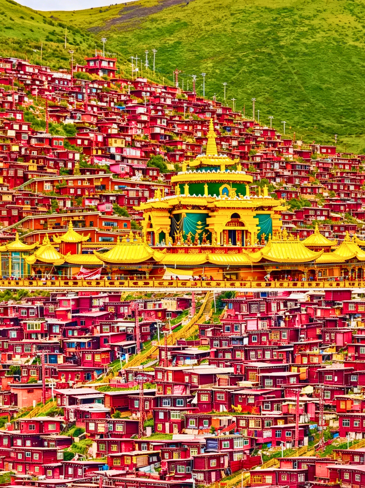 Tôi cứ nghĩ cung điện Potala đã đủ ấn tượng rồi, cho đến khi tôi nhìn thấy Seda.