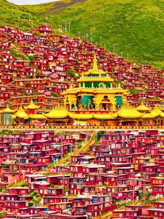 I thought the Potala Palace was impressive enough, until I encountered Seda