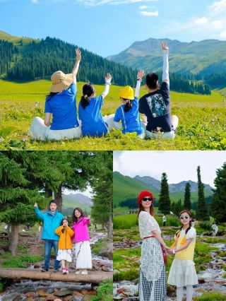 Summer vacation Xinjiang RV family trip! One car per family for a relaxed vacation
