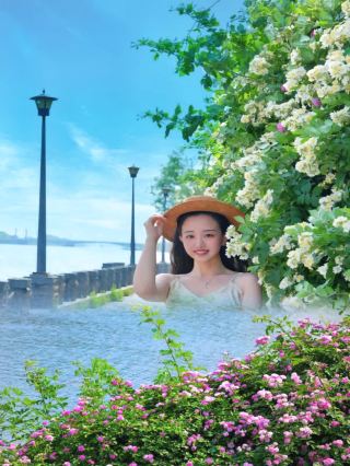 The sea of flowers by the Haihe River in Tianjin is stunning! Who hasn’t gone to take photos yet?