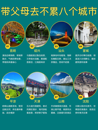 親測個不累城市，帶父母出遊省心攻略