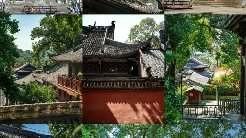 Chongqing–Suining one-day tour, first stop Guangde Temple — traveler post in Suining