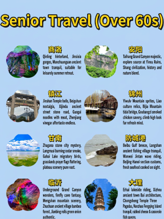 8 slow travel spots tested, parents in their 60s felt no fatigue throughout
