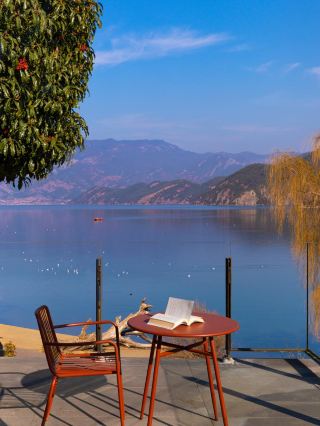 By Lugu Lake! We absolutely loved this hotel