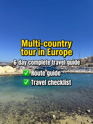 6-Day Multi-Country Europe Guide: Save This for Later