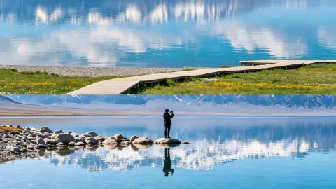 Honestly, before I came here, I didn't believe a lake could be so beautiful it leaves you speechless. — traveler post in Bole