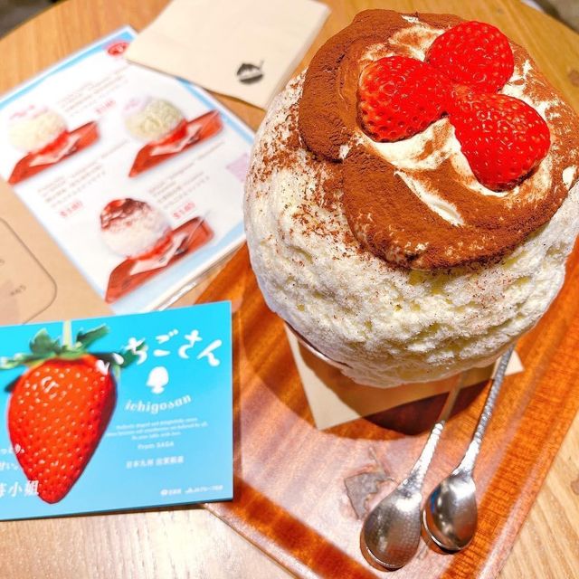 SHARI SHARI Kakigori House氷屋同「佐賀莓小姐」🍓聯乘推出甜品😍🤤