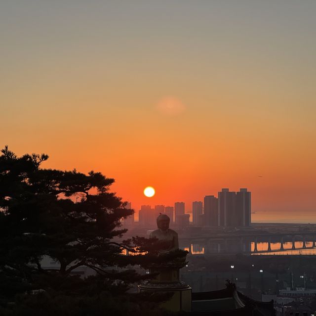멋진 해넘이 사진을 원하신다면….