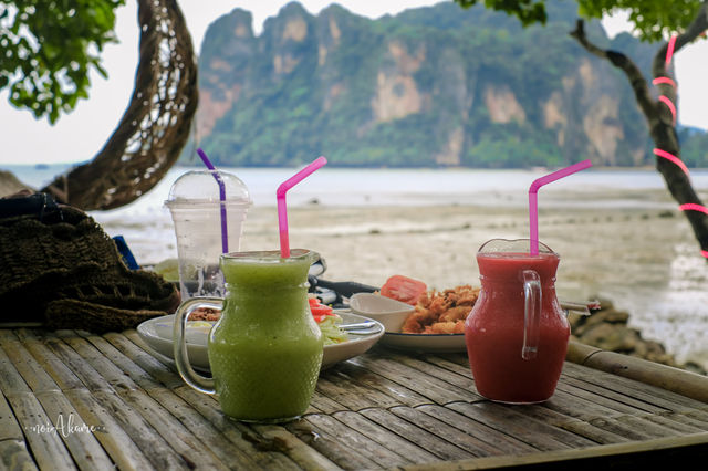 ✅Tew Lay Bar บาร์สุดชิล @ไร่เลย์ Krabi 