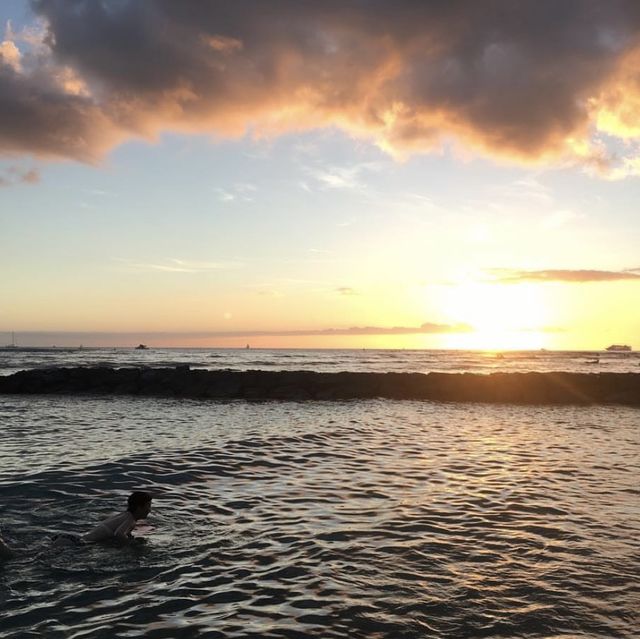 하와이 드라이브 코스, 와이키키, 코올리나 해변 비교🌴