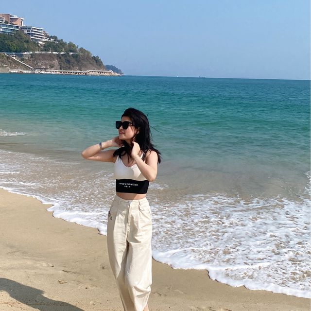 大梅沙私人海灘Chill一天 享受陽光與海浪聲