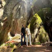 Unworldly caves in Yana, India 