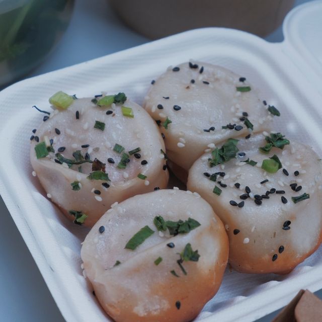 上環飯堂之爆汁生煎包 