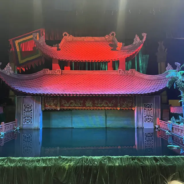 Water puppet show Hanoi