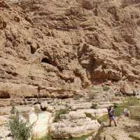 Wadi Shab in Oman. A great hike with nice swim 