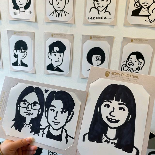 最近韓國流行 👍街頭手繪💜這家常常經過都在排隊