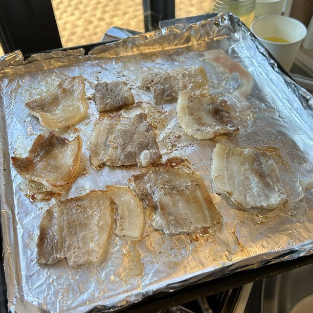 수원 행궁동 신상맛집!!! 냉삼🩷 “빨간지붕”