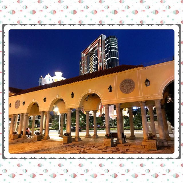 夜氹仔打卡點✨氹仔牌坊