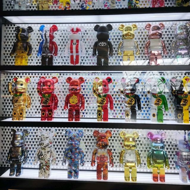 Action City Bearbricks Jewel Changi