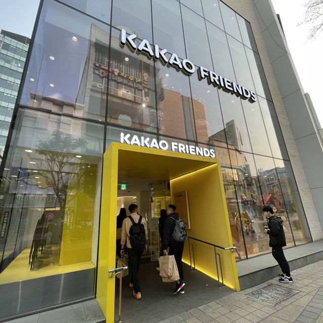 귀여움 치사량 주의! 카카오프렌즈 부산 진출