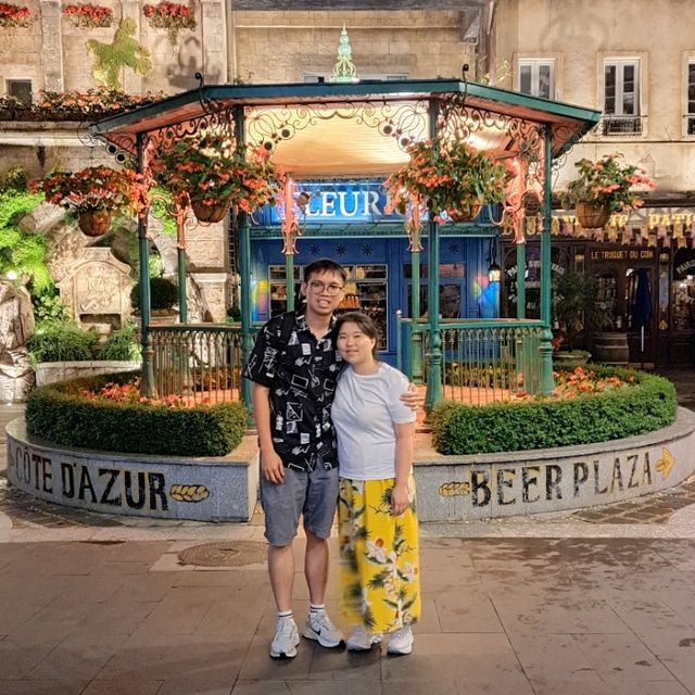 Ba Na Hills by Night, French Village
