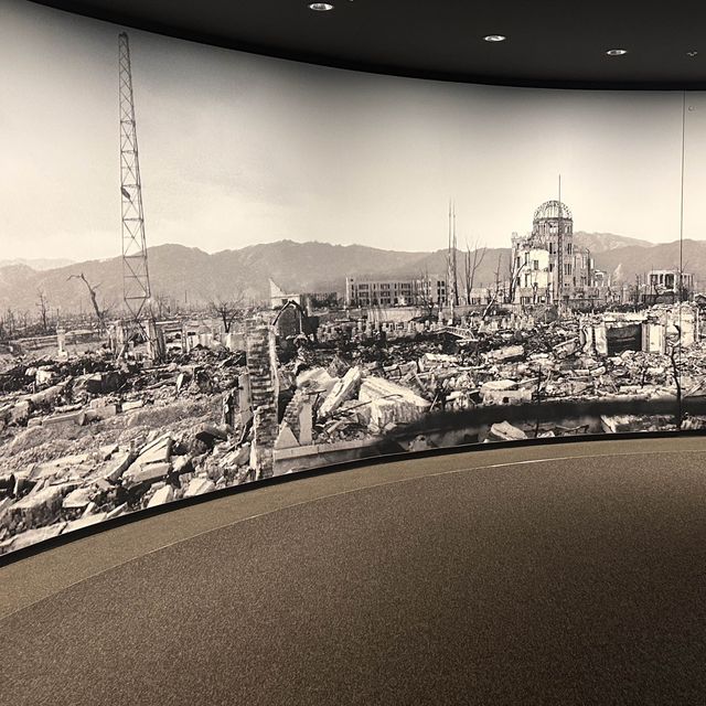 Hiroshima Peace Museum, a time to reflect. 