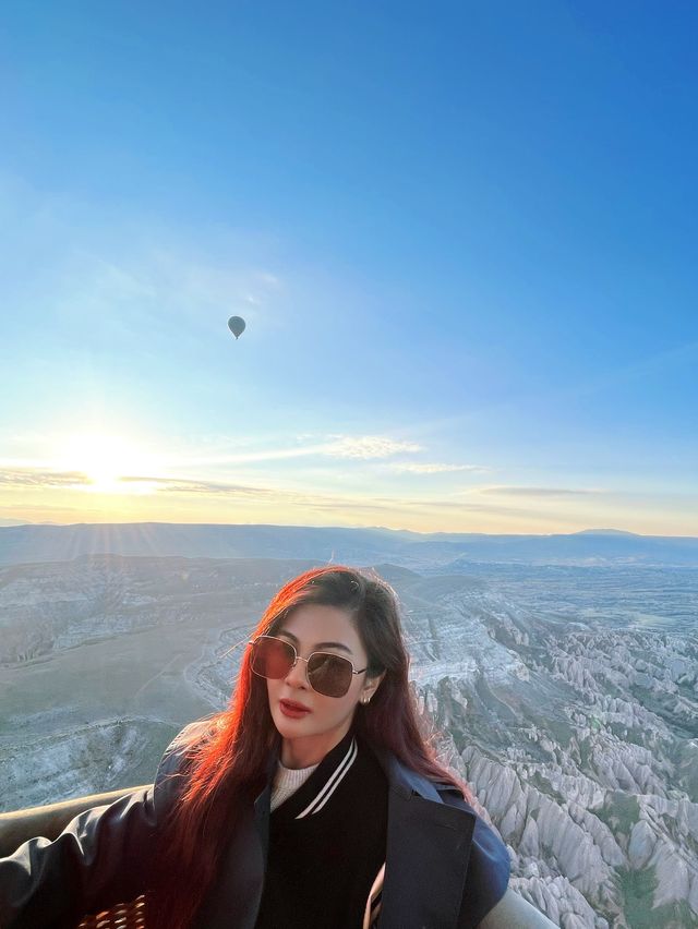 ครั้งแรกในชีวิตกับ Hot air balloon ที่คัปปาโดเกีย