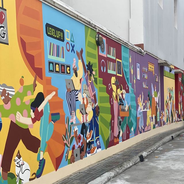 Hidden Street Art at Bugis 