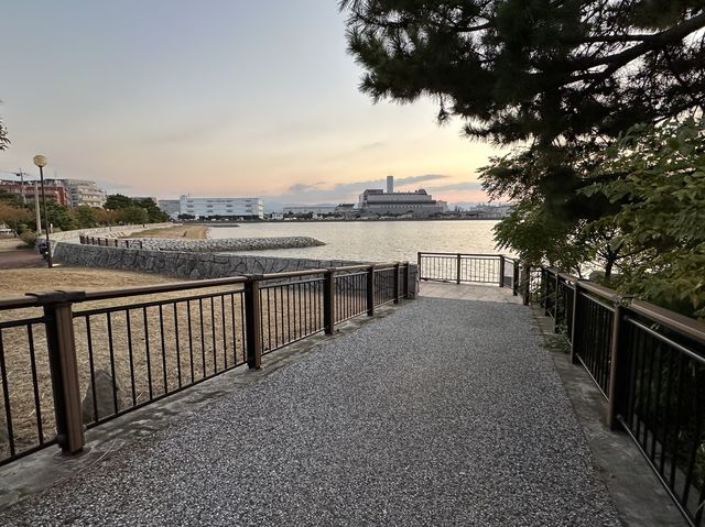 福岡・名島。天然記念物『名島帆柱石』と『名島海岸』