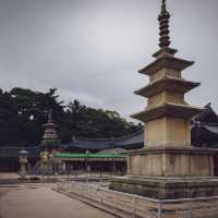 Beautiful Bulguksa Temple is Gyeongju