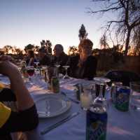 Dining Under the Sparkling Outback Sky Uluṟu